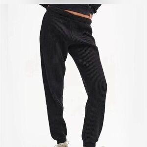 MATE the label waffle knit joggers